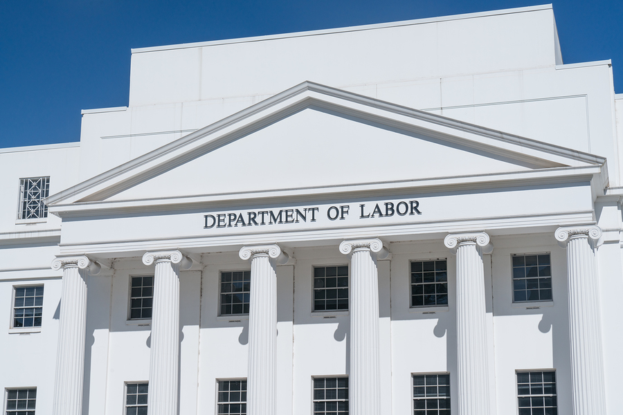 Department of Labor building in Alabama stands in for any labor department