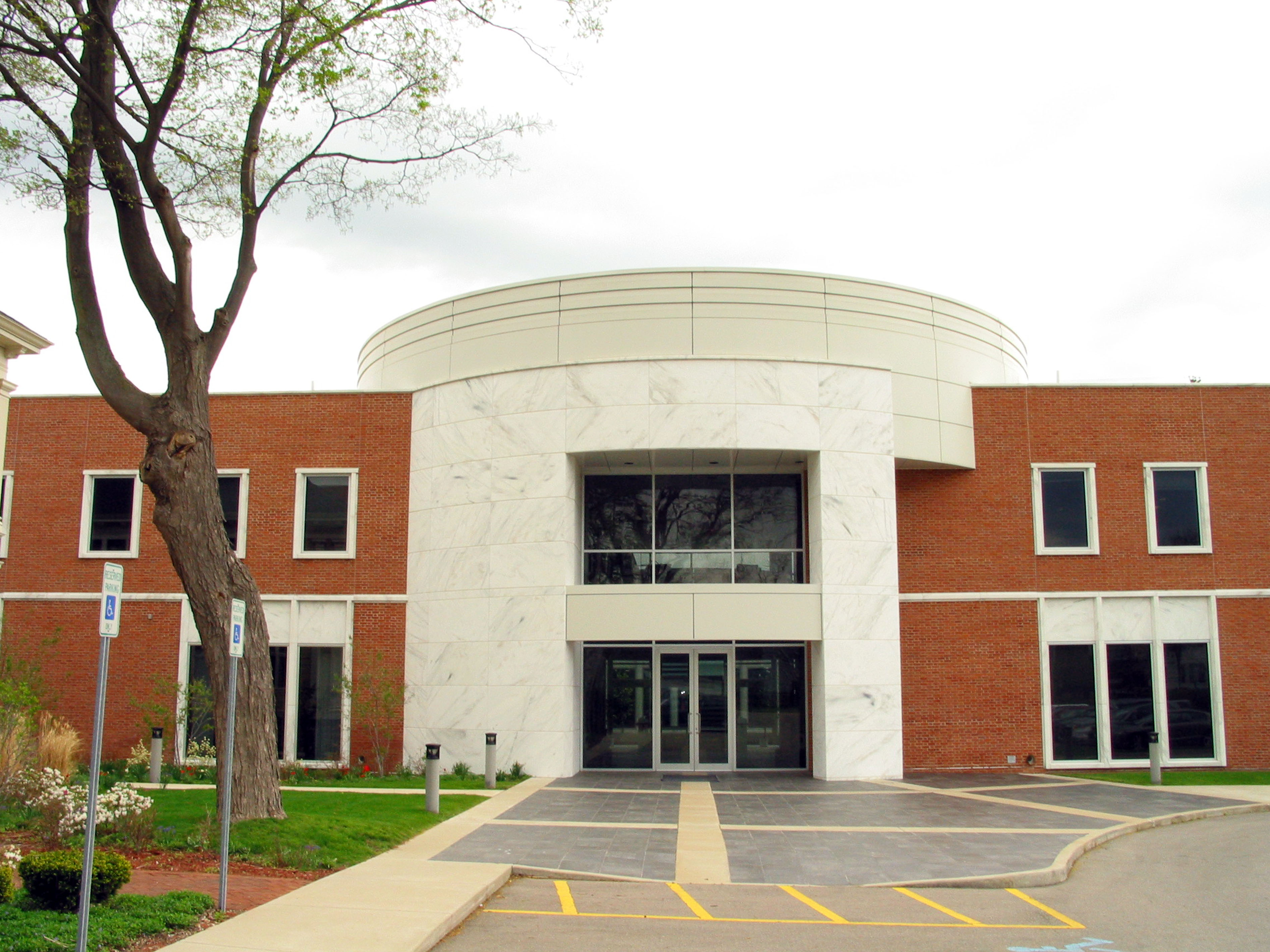 Upjohn Institute main building front shot