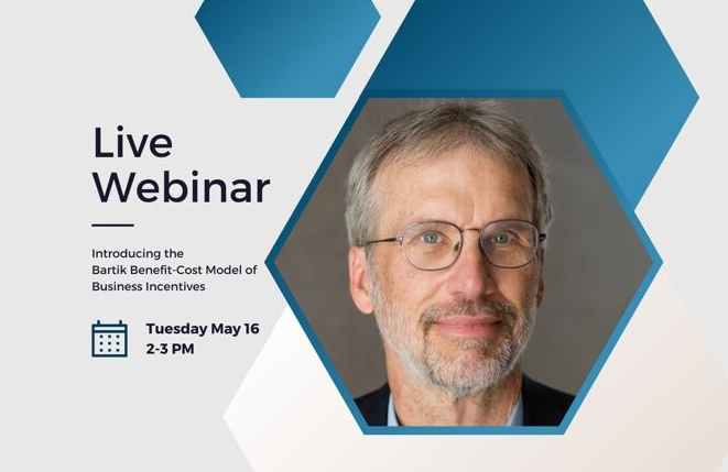 Webinar image: Bartik mug and text "live webinar Tuesday May 16 2-3 p.m."