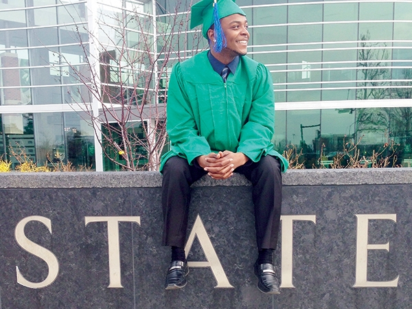 RayShawn Williams graduates from Michigan State University