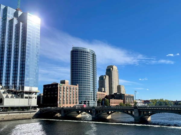 Skyline of Grand Rapids, Michigan