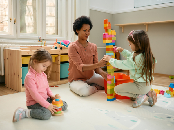 children playing