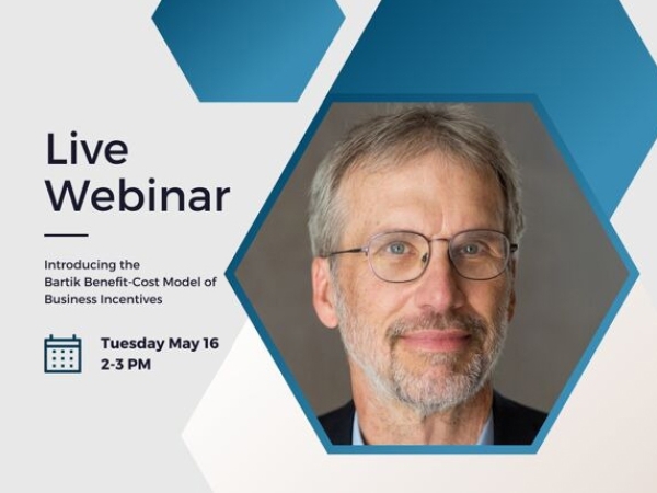 Webinar image: Bartik mug and text "live webinar Tuesday May 16 2-3 p.m."