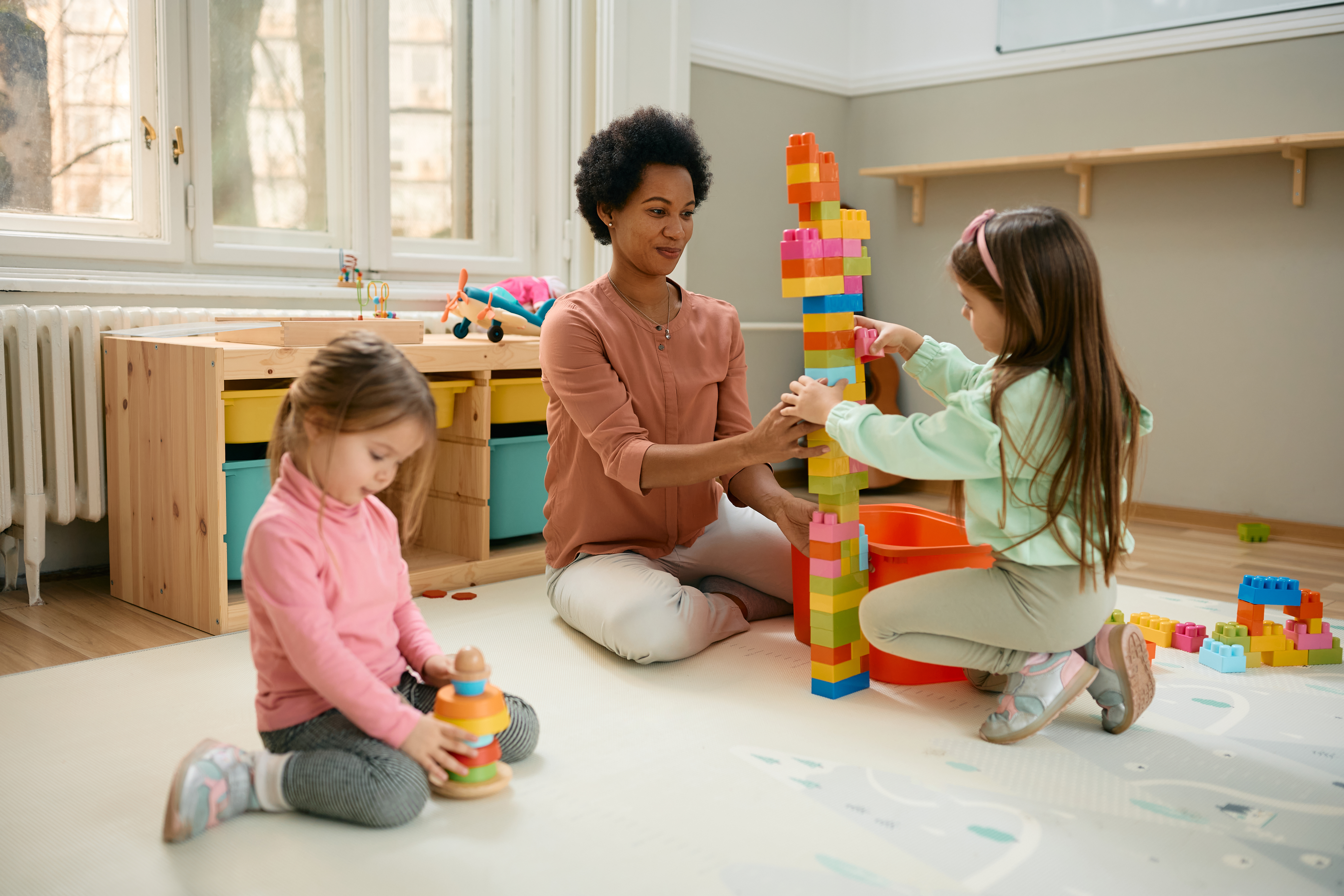 children playing