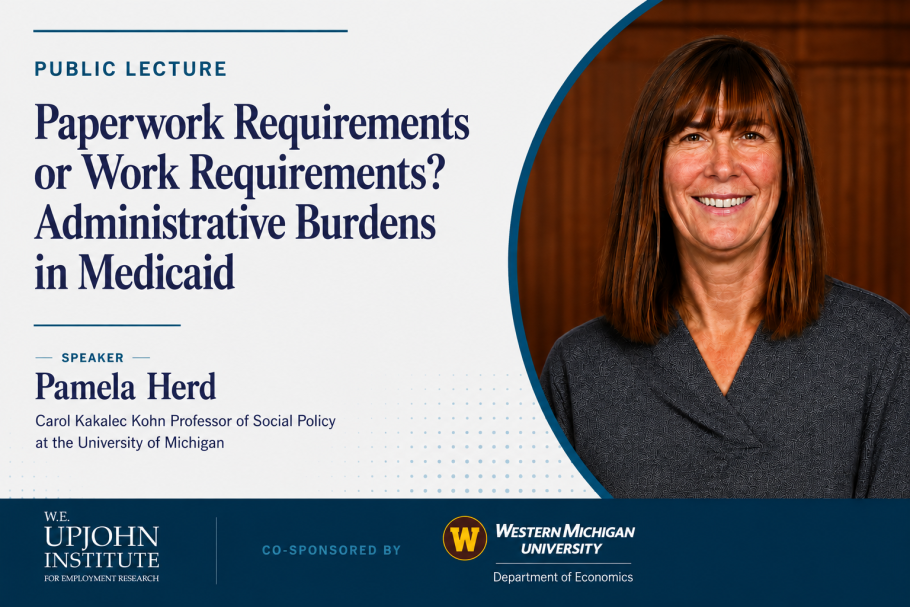 Upjohn Institute, WMU to host public lecture on Medicaid administrative burdens
