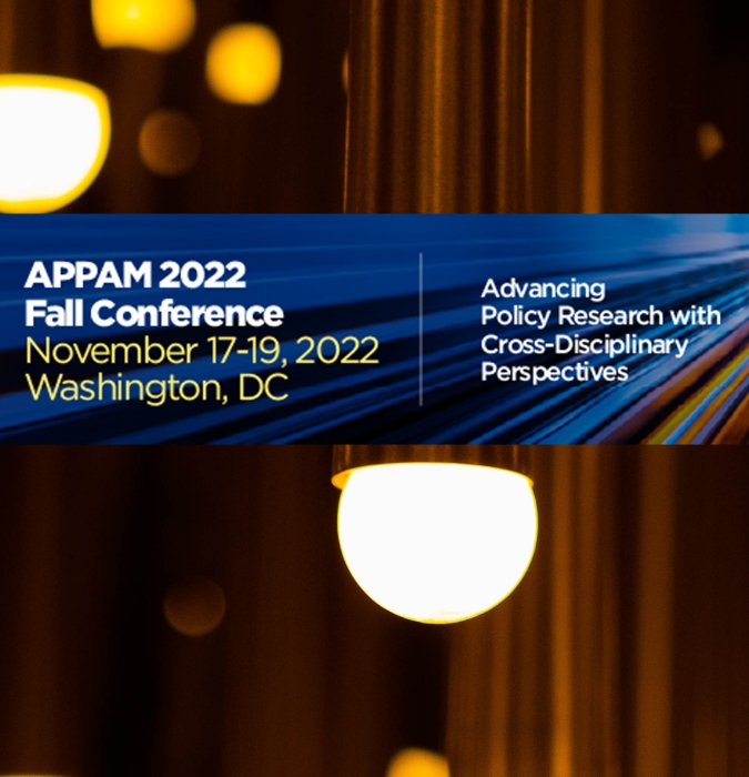 Upjohn Institute participates in 2022 APPAM Fall Research Conference